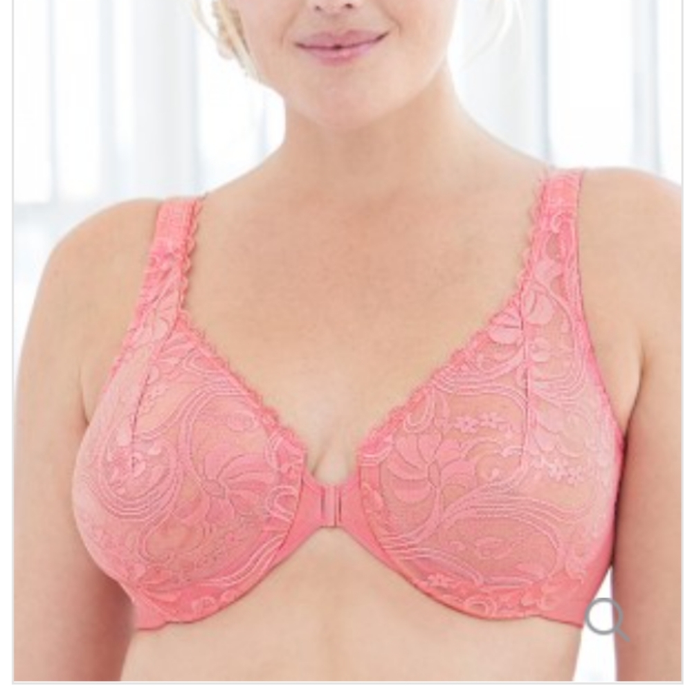 NWT Glamorise Front Closure Bra